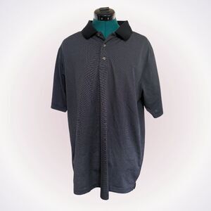 Pebble Beach Charcoal Performance Polo | Sz L